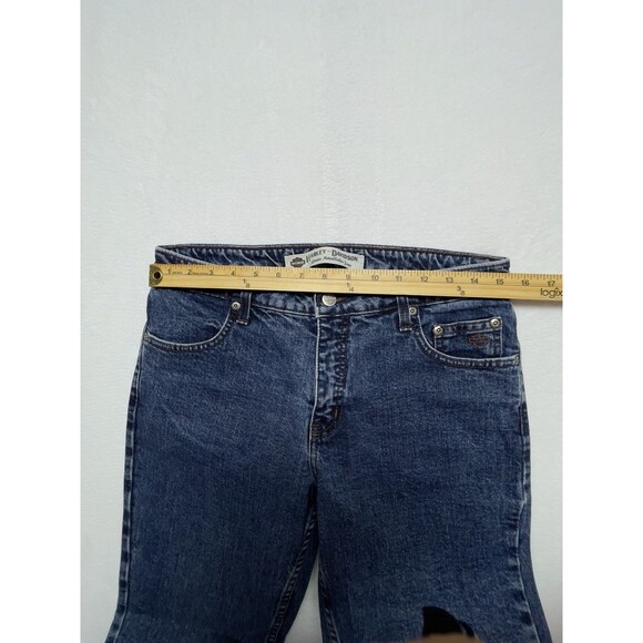 Vintage Harley-Davidson Bootcut Jeans Petite Women’s Size 10 - Picture 9 of 14